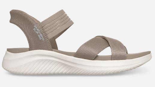 Skechers naisten Slip-ins: Ultra Flex 3.0 - Never Better - Natural Nauti aurinkoisista paivista ja mukavasta tuulenvireesta
