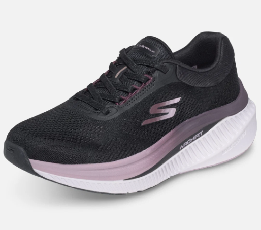 Skechers Naisten GO WALK: Max Cushioning Arch Fit - Clare - Black Astele pihalle pehmeasti ja mukavasti Skechers GO WALK®