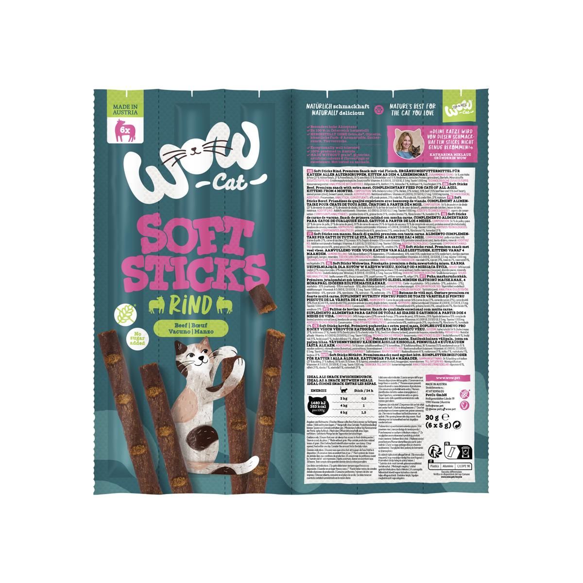 Wow cat Soft Sticks Nauta