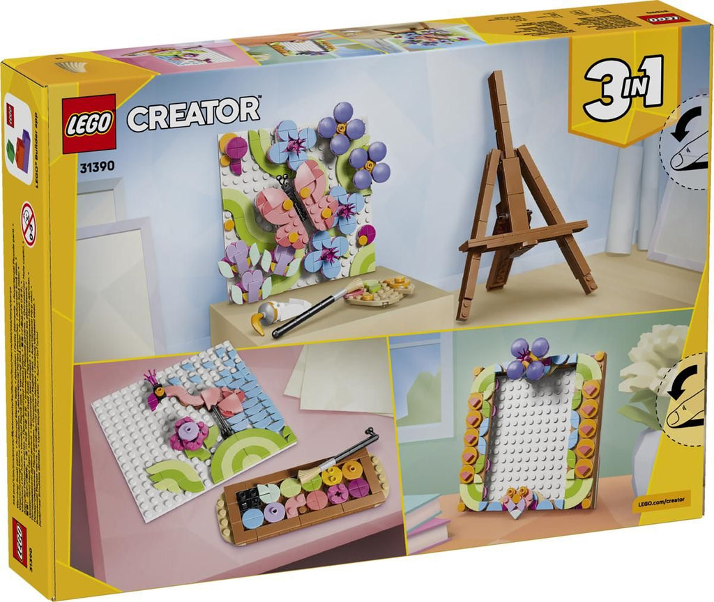 Lego Kukka-aiheinen maalaus