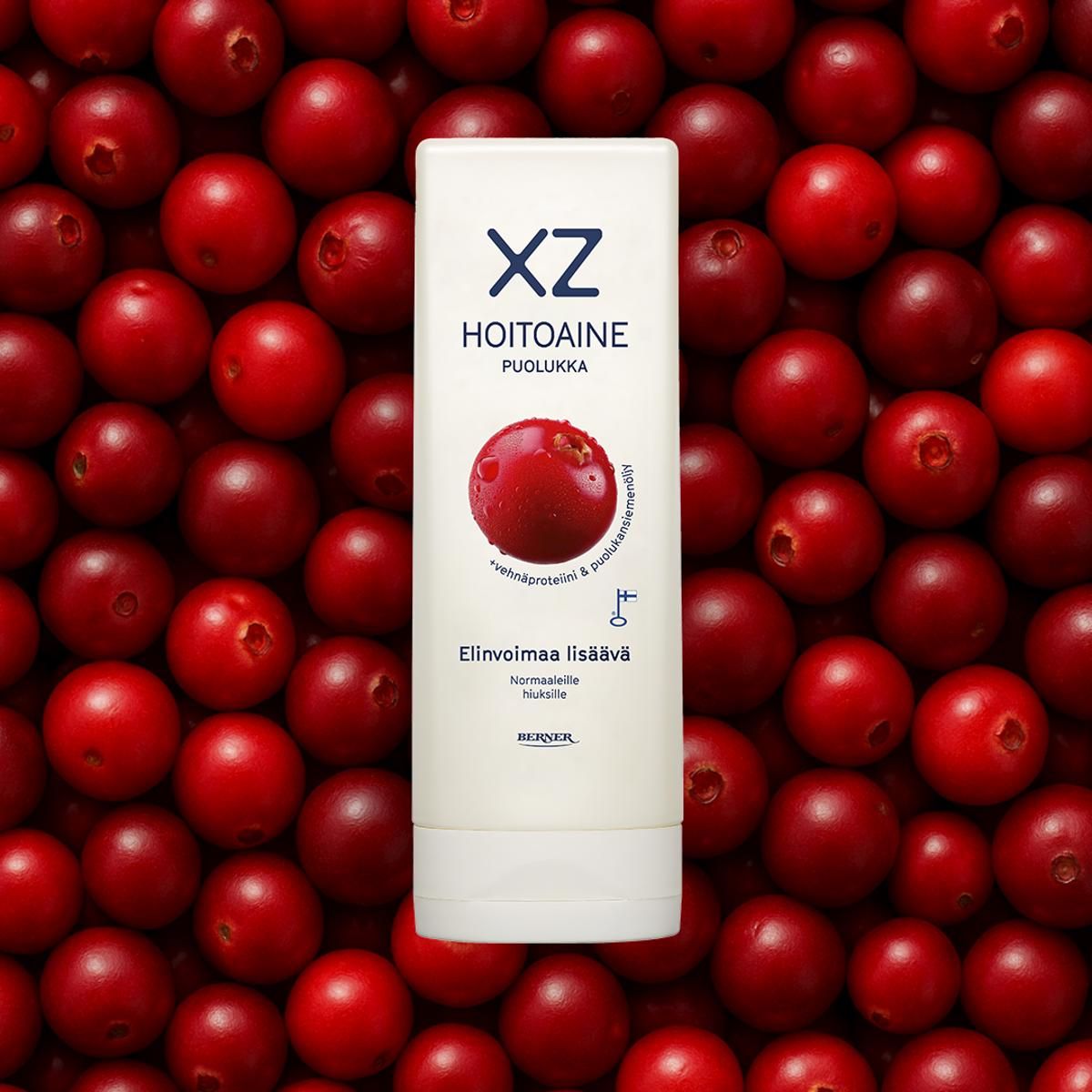 Xz Hoitoaine Puolukka 200 ml