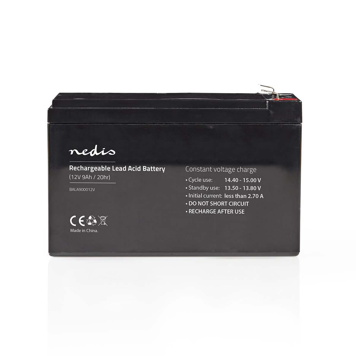 Nedis Lyijyhyyteloakku 12v 9ah 12 V | 9 000 mAh | 150 x 65 x 95 mm