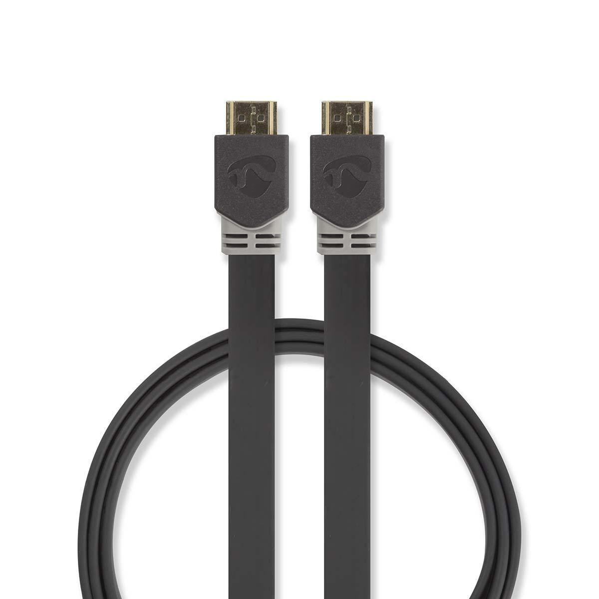 Nedis Littea High Speed HDMI-kaapeli 2m Cable to connect a Blu-ray player, media player or game console to an HDTV to enjoy