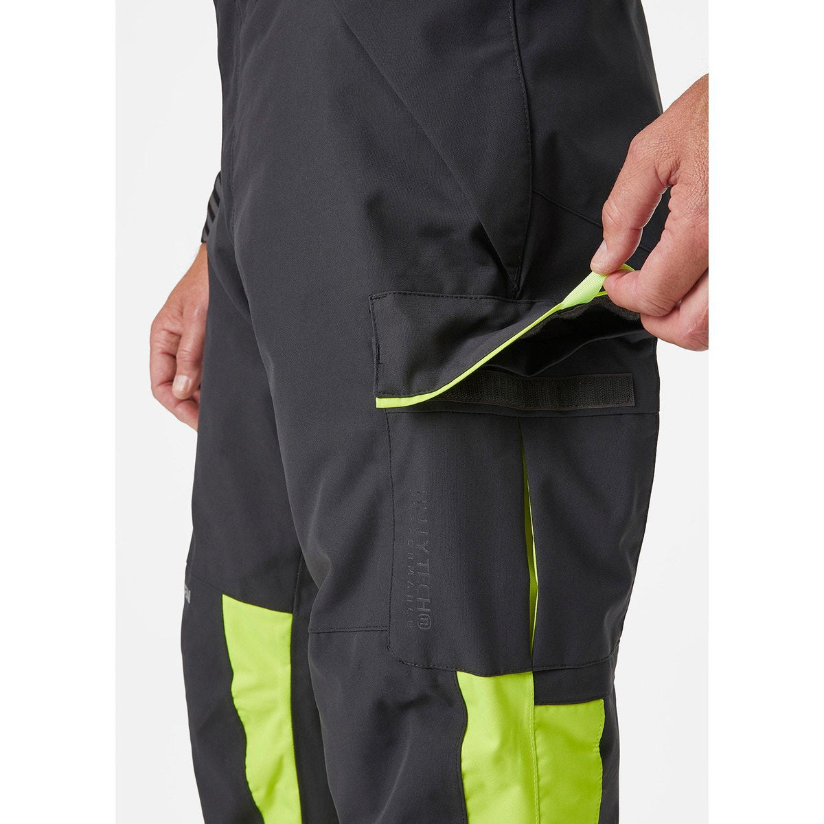 Helly Hansen Workwear talvihousut alna 2.0 fl. Keltainen lk 1 Luokan 1 Alna 2.0 -talvihousuissa on hyva istuvuus, Painetut