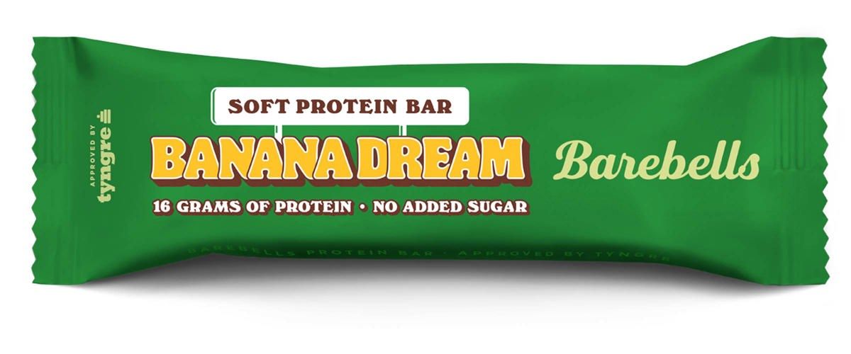 Barebells Soft Banana Dream -proteiinipatukka 55 g