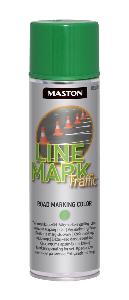 Spraymaali Linemark Traffic vihreä 500 ml