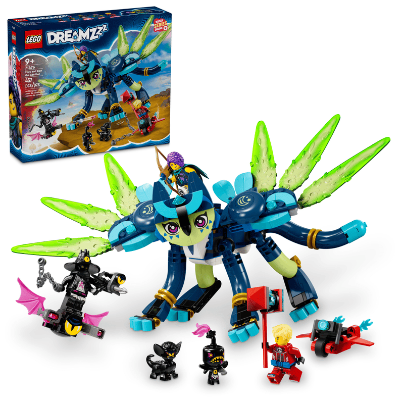Lego DREAMZzz Zoey ja kissapöllö Zian 71476