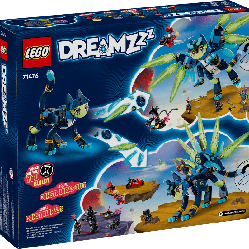 Lego DREAMZzz Zoey ja kissapöllö Zian 71476