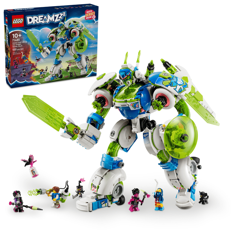 Lego Mateon ja Z-Blobin ritaritaistelurobotti 71485