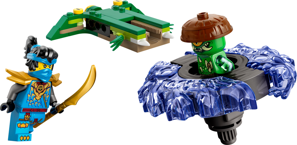 Lego Nya vastaan mutaatiohirviöspinneri