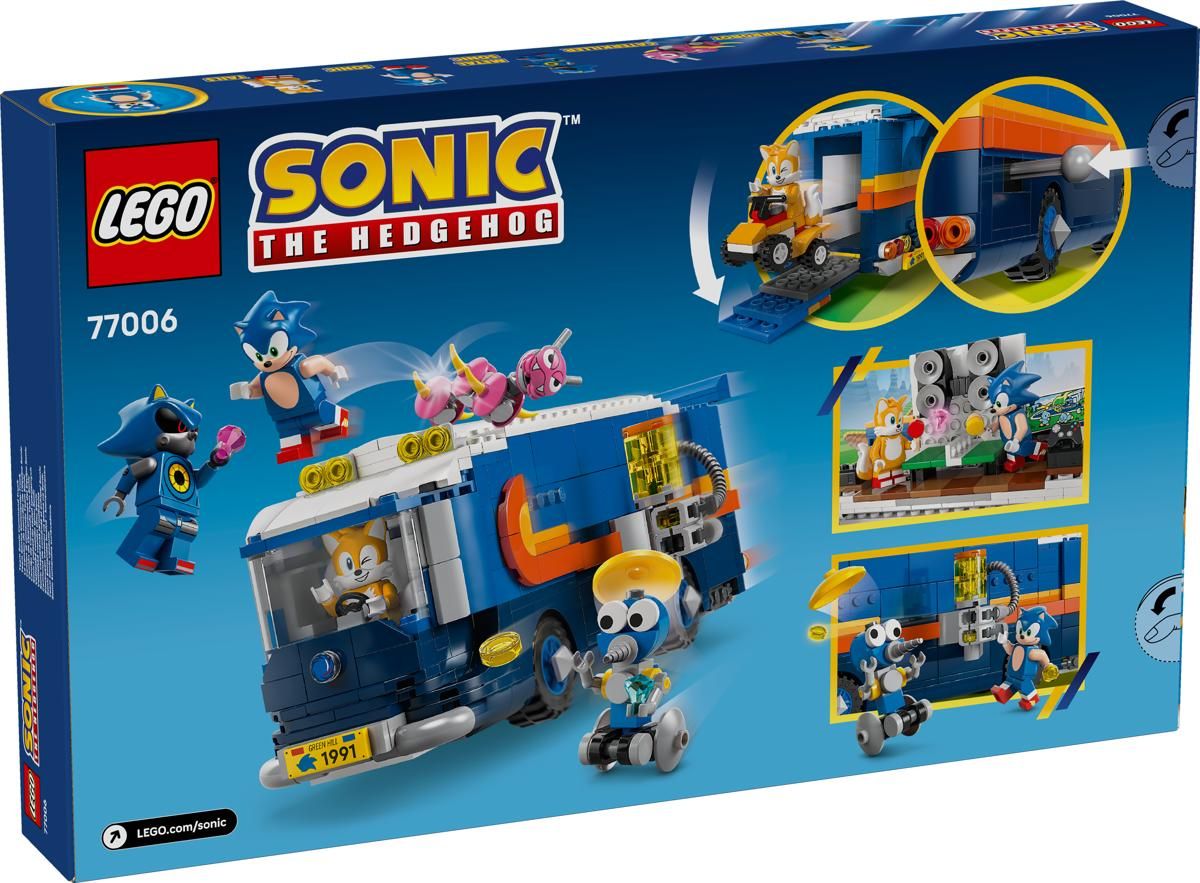 Lego Sonic-tiimin liikkuva komentokeskus