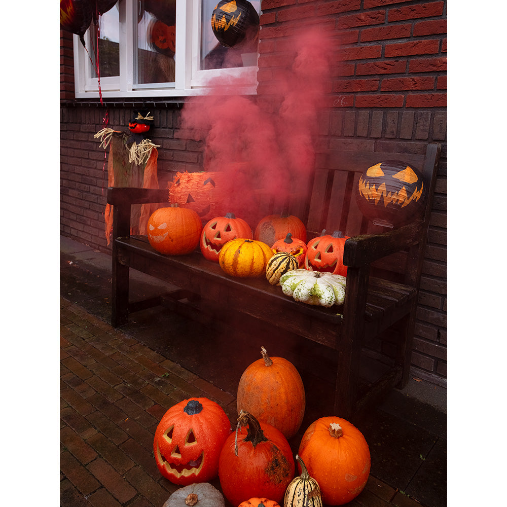 Paperilyhty Creepy Pumpkin (ø 25 cm)