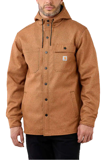 Carhartt Hupparitakki Wind &amp; Rain Ruskea Pida se liikkeessa kevyen sateen, tuulen ja kylman lapi. Rento istuvuus.Rain
