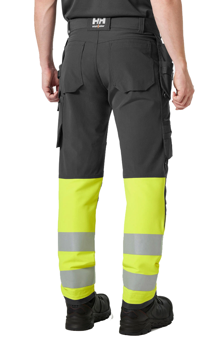 Helly Hansen Alna 4X housut Keltainen/harmaa Alna 4X:n avulla tuomme kevyita ja kestavia 4-suuntaisia ​​stretch-materiaaleja