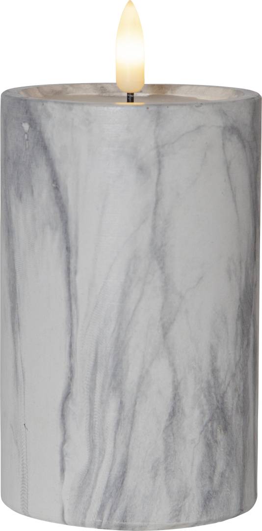Flamme Marble Led-Kynttilä 15 cm