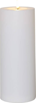 Led Kynttilä IP44 Flamme 27,5 cm Valk.