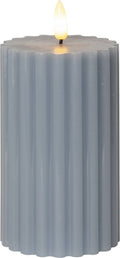 Flamme Stripe Led Kynttilä Sin. 15 cm