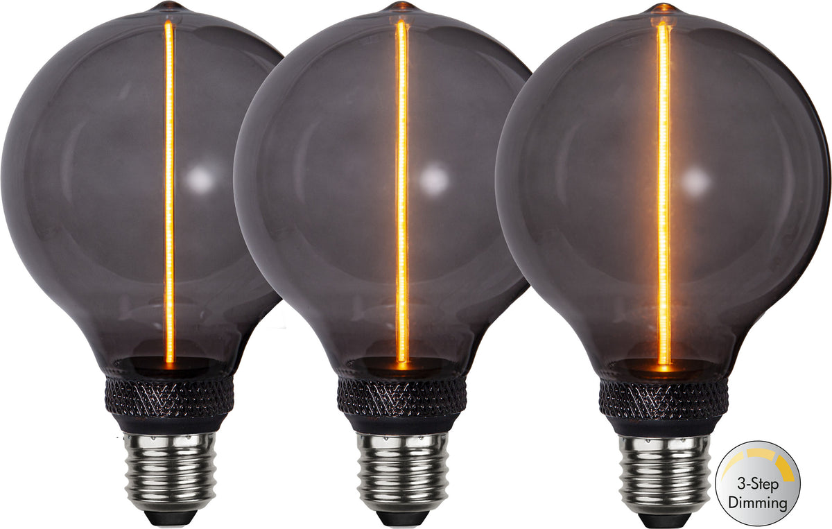 Led Deco E27 one Smoke 3-Step dim