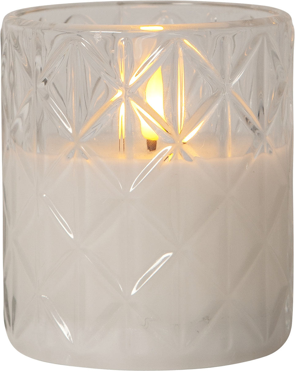 Flamme Romb Kynttilä 10 cm Kirkas