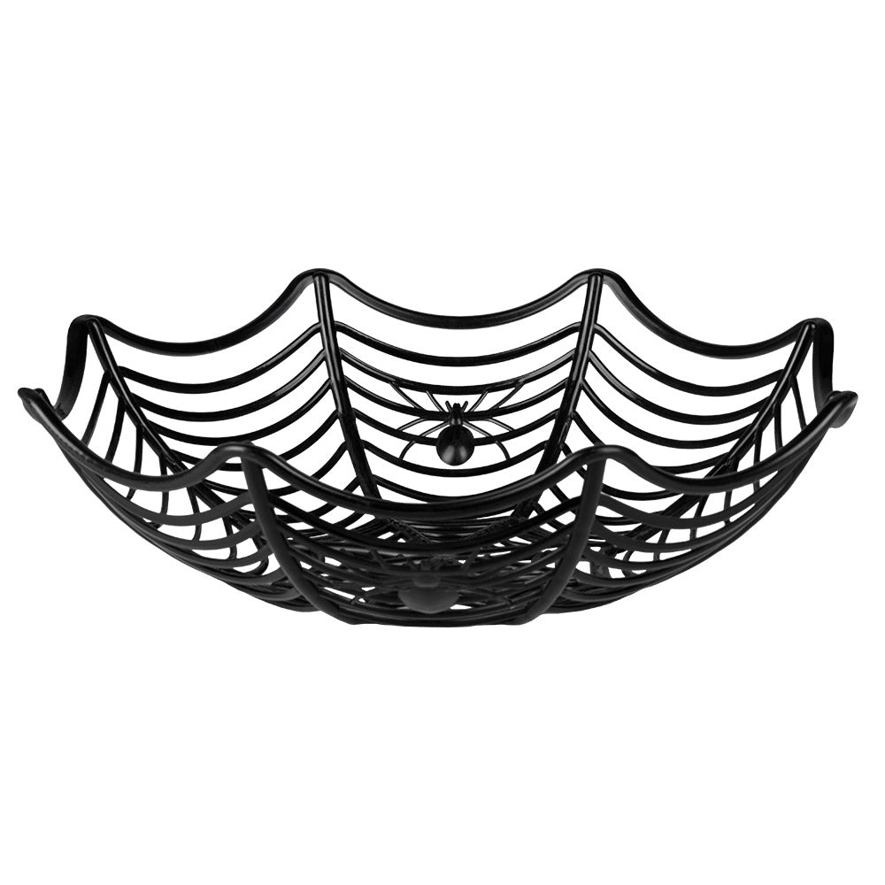 Halloween Basket Spiderweb