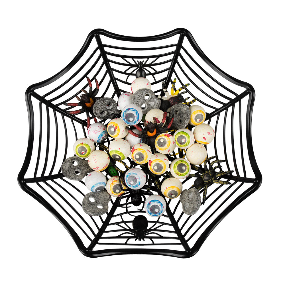 Halloween Basket Spiderweb