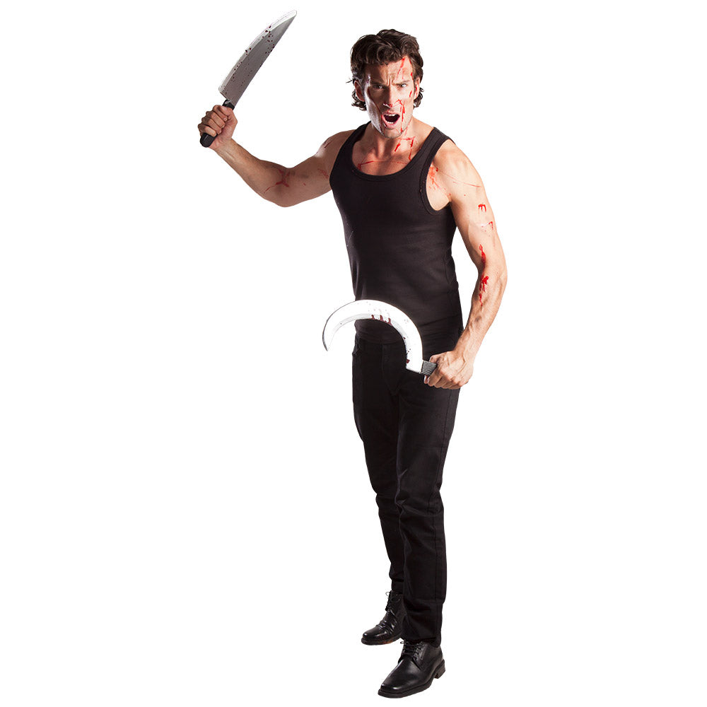 Horror knives 3 ass. (about 45 cm)