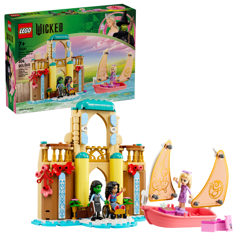 Lego Glinda, Elphaba ja Nessarose Shizin yliopistossa 75681