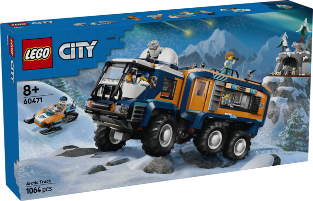 LEGO Arktisten tutkimusretkeilijoiden tiedelaboratoriorekka 60471