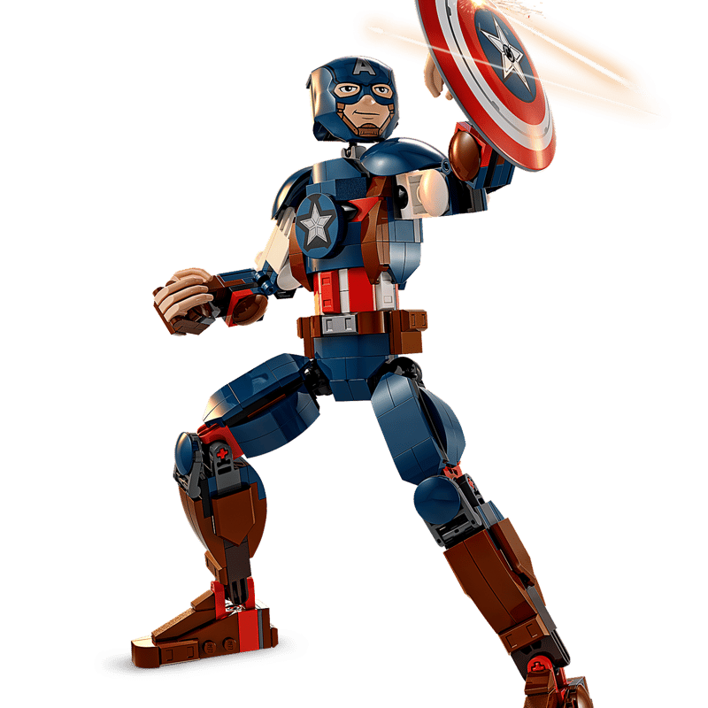Lego Super Heroes Marvel Rakennettava Captain America ‑hahmo 76258