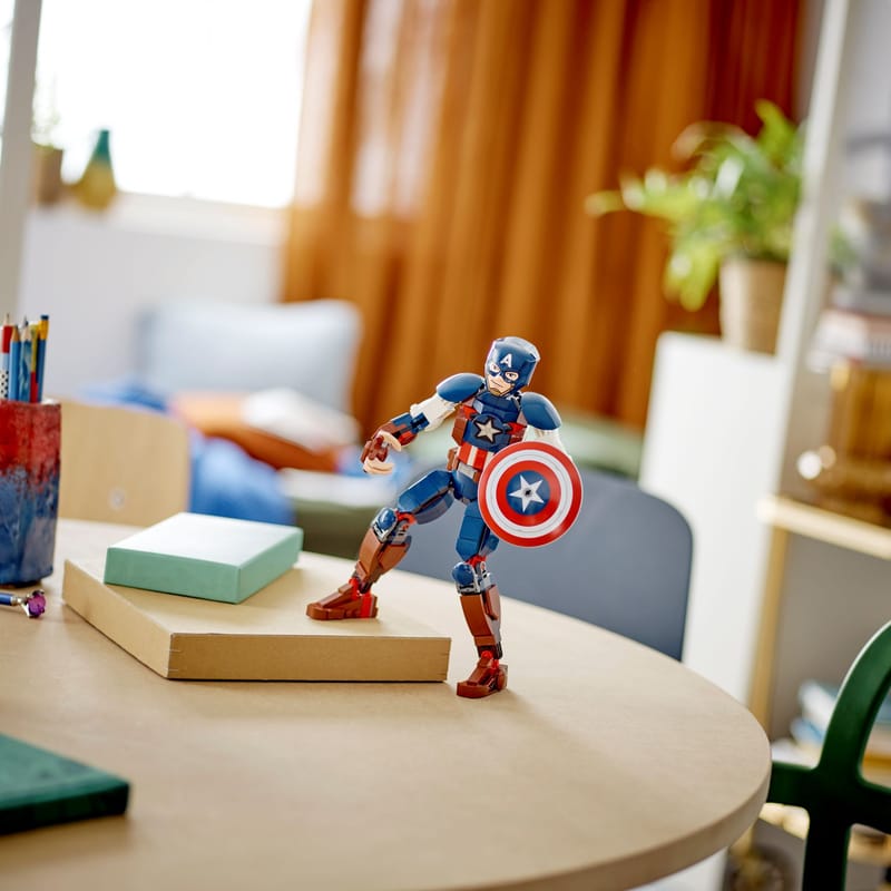 Lego Super Heroes Marvel Rakennettava Captain America ‑hahmo 76258