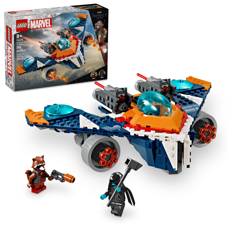 Lego Rocketin Warbird vastaan Ronan 76278