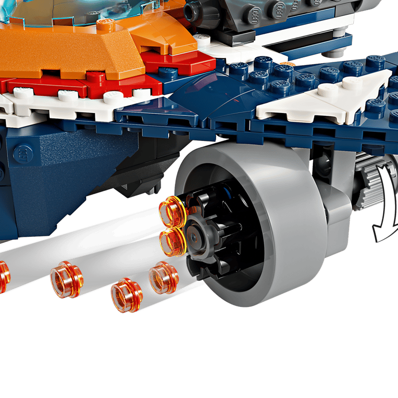 Lego Rocketin Warbird vastaan Ronan 76278