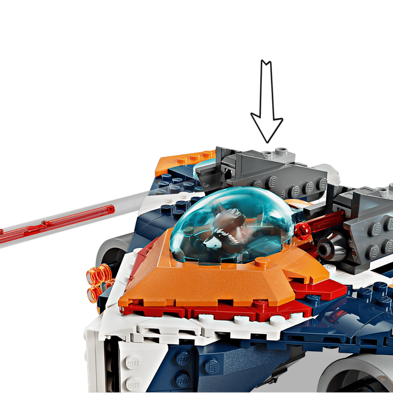 Lego Rocketin Warbird vastaan Ronan 76278
