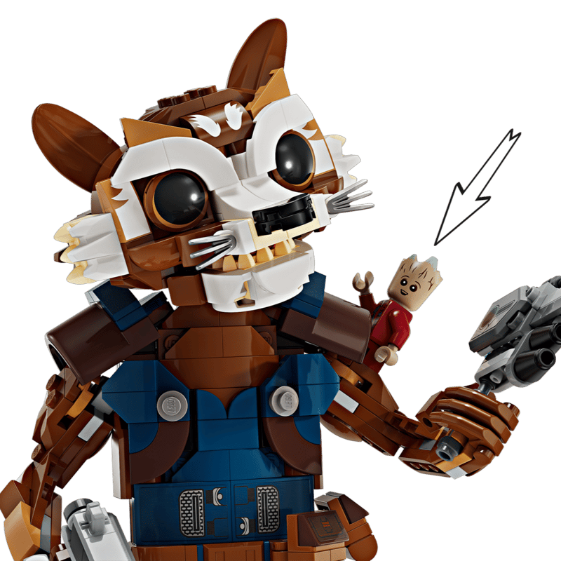 Lego Rocket ja Baby Groot 76282
