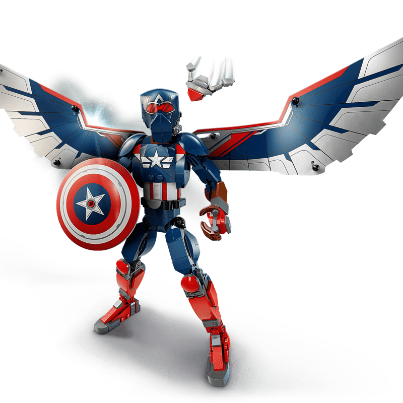 Lego Uusi rakennettava Captain America ‑hahmo 76296