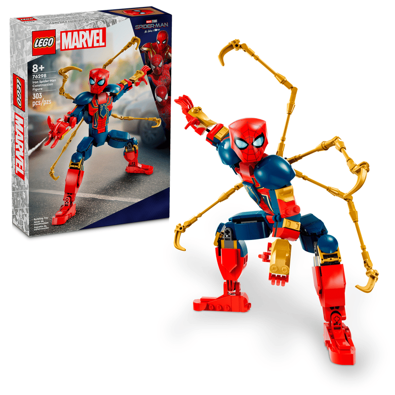 Lego Rakennettava Iron Spider-Man ‑hahmo 76298