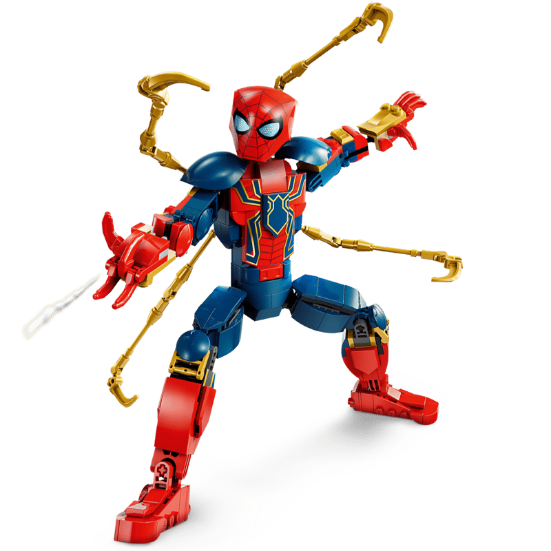 Lego Rakennettava Iron Spider-Man ‑hahmo 76298