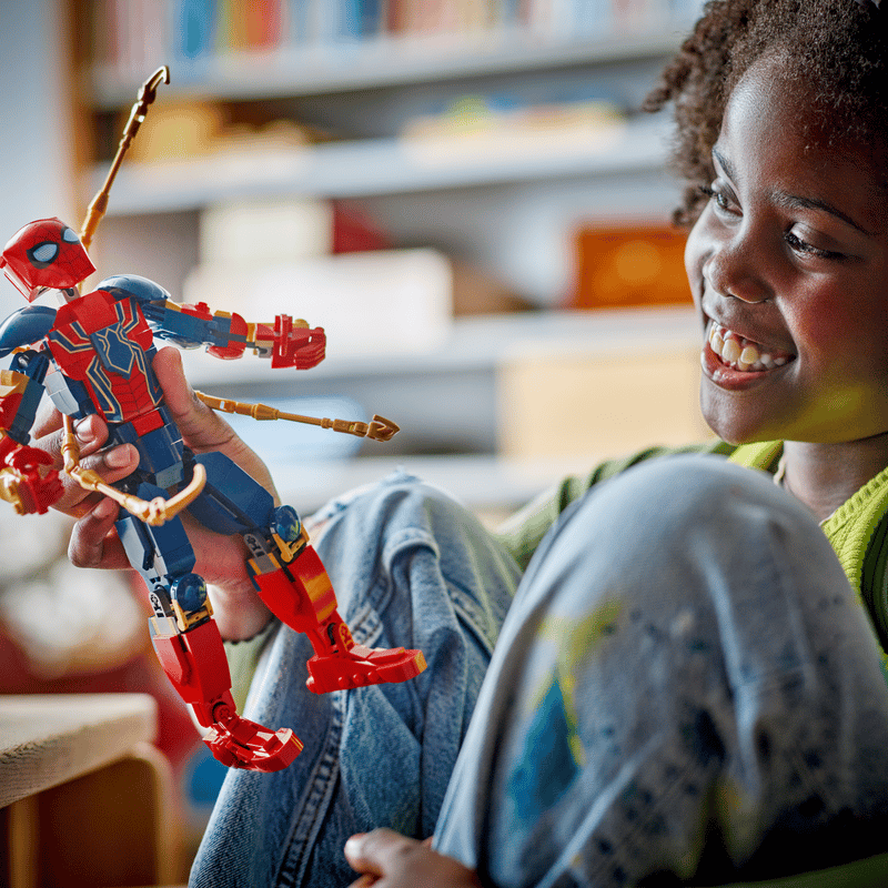 Lego Rakennettava Iron Spider-Man ‑hahmo 76298