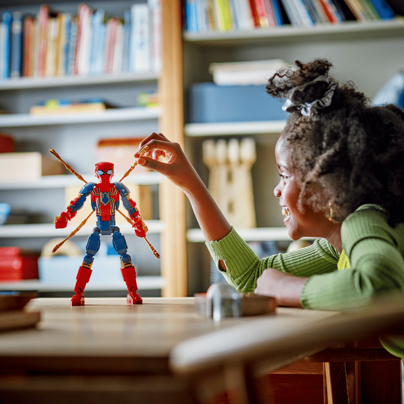 Lego Rakennettava Iron Spider-Man ‑hahmo 76298