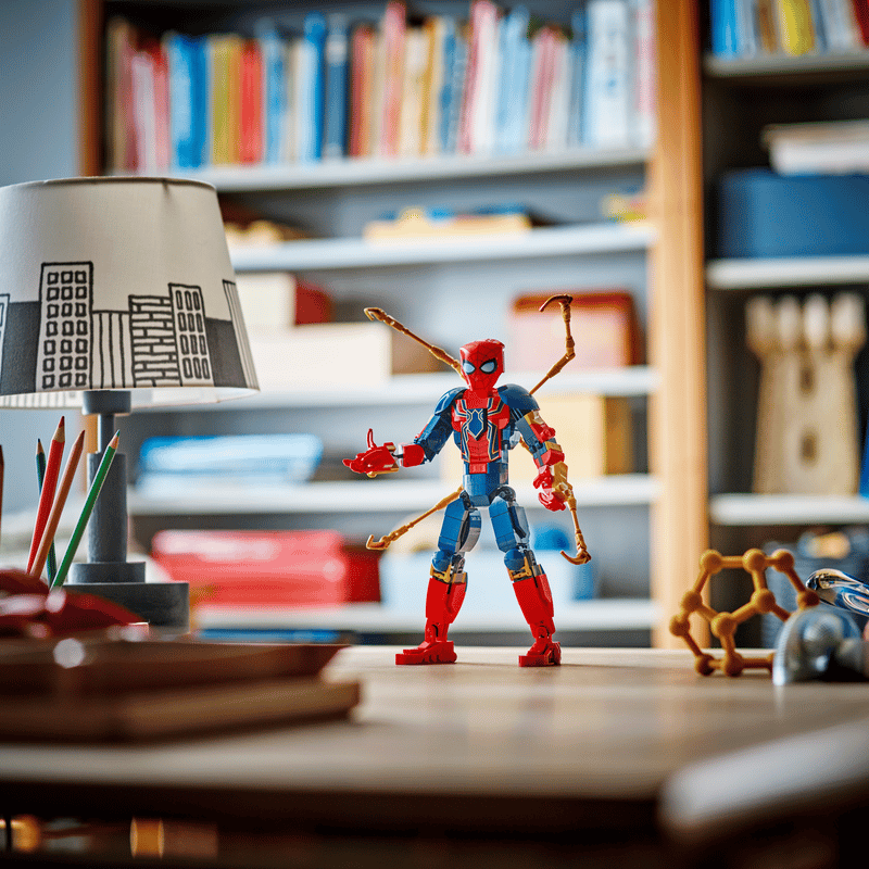 Lego Rakennettava Iron Spider-Man ‑hahmo 76298