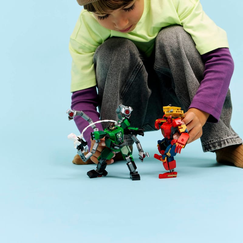 Lego Robottien taistelu: Spider-Man vastaan Tohtori Mustekala