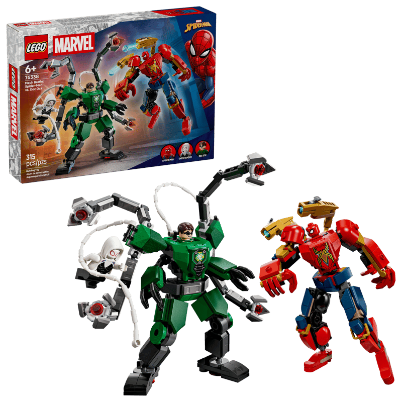 Lego Robottien taistelu: Spider-Man vastaan Tohtori Mustekala