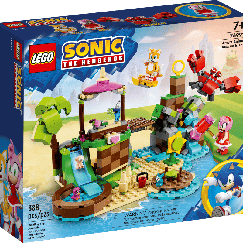 Lego Sonic Amyn pelastettujen eläinten saari 76992