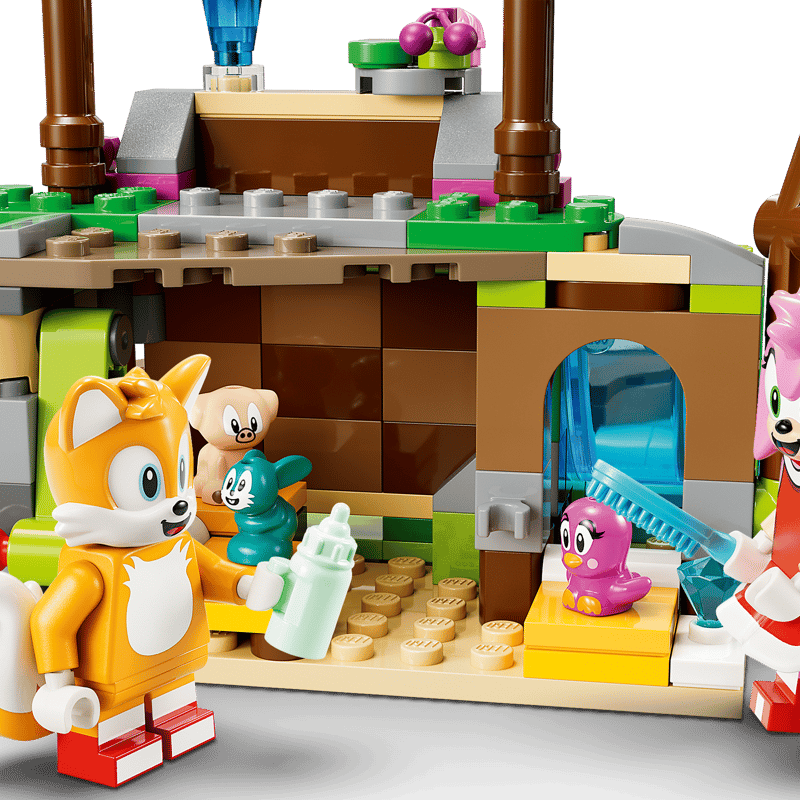 Lego Sonic Amyn pelastettujen eläinten saari 76992