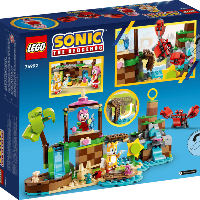Lego Sonic Amyn pelastettujen eläinten saari 76992
