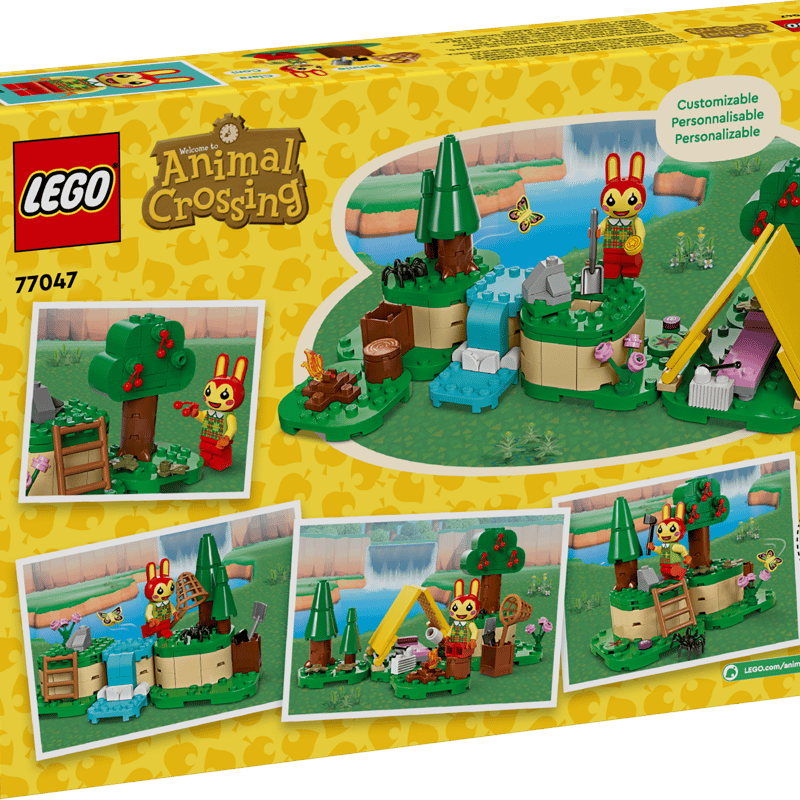 Lego Bunnie ulkopuuhissa 77047