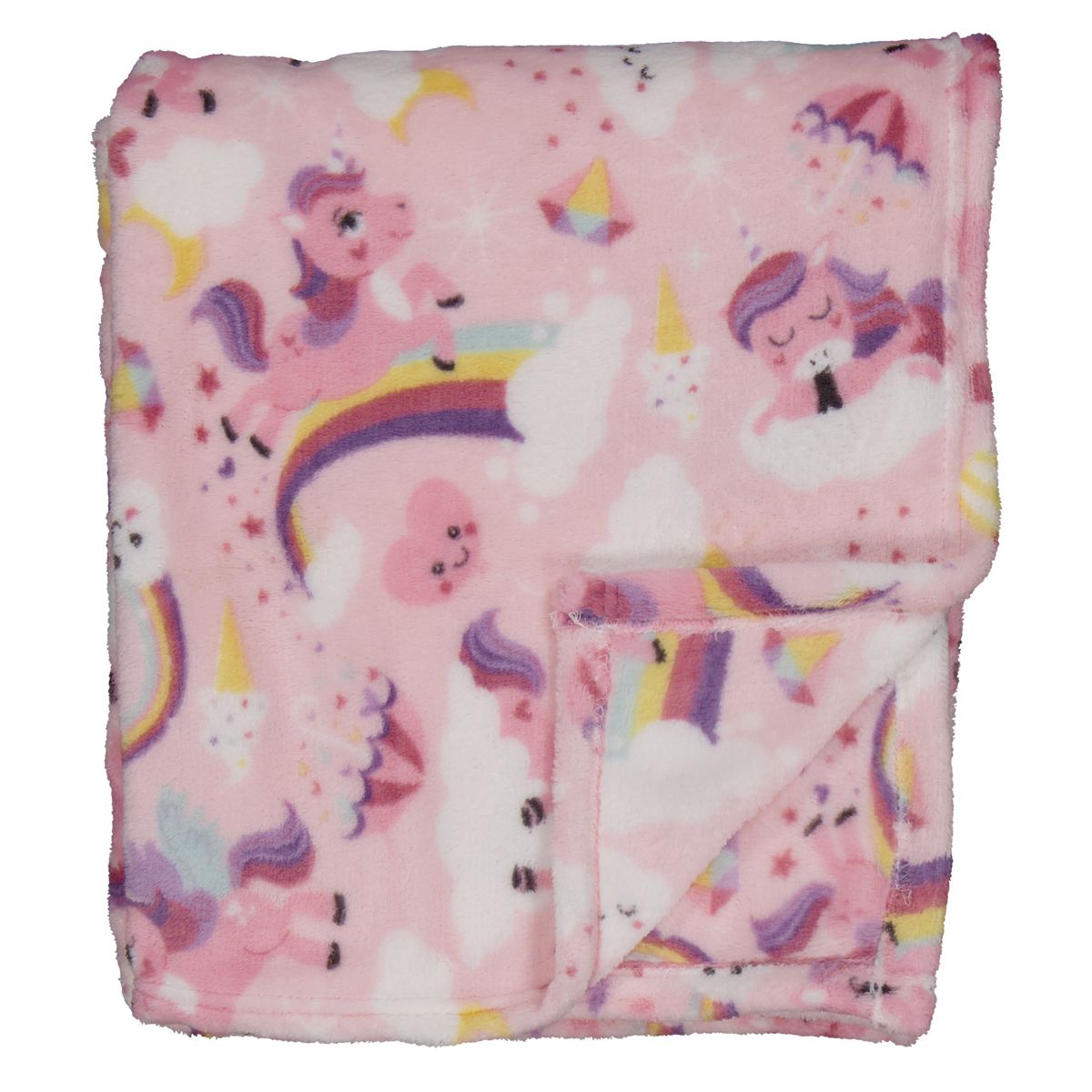 Lasten Torkkupeitto Unicorn 125x150 cm
