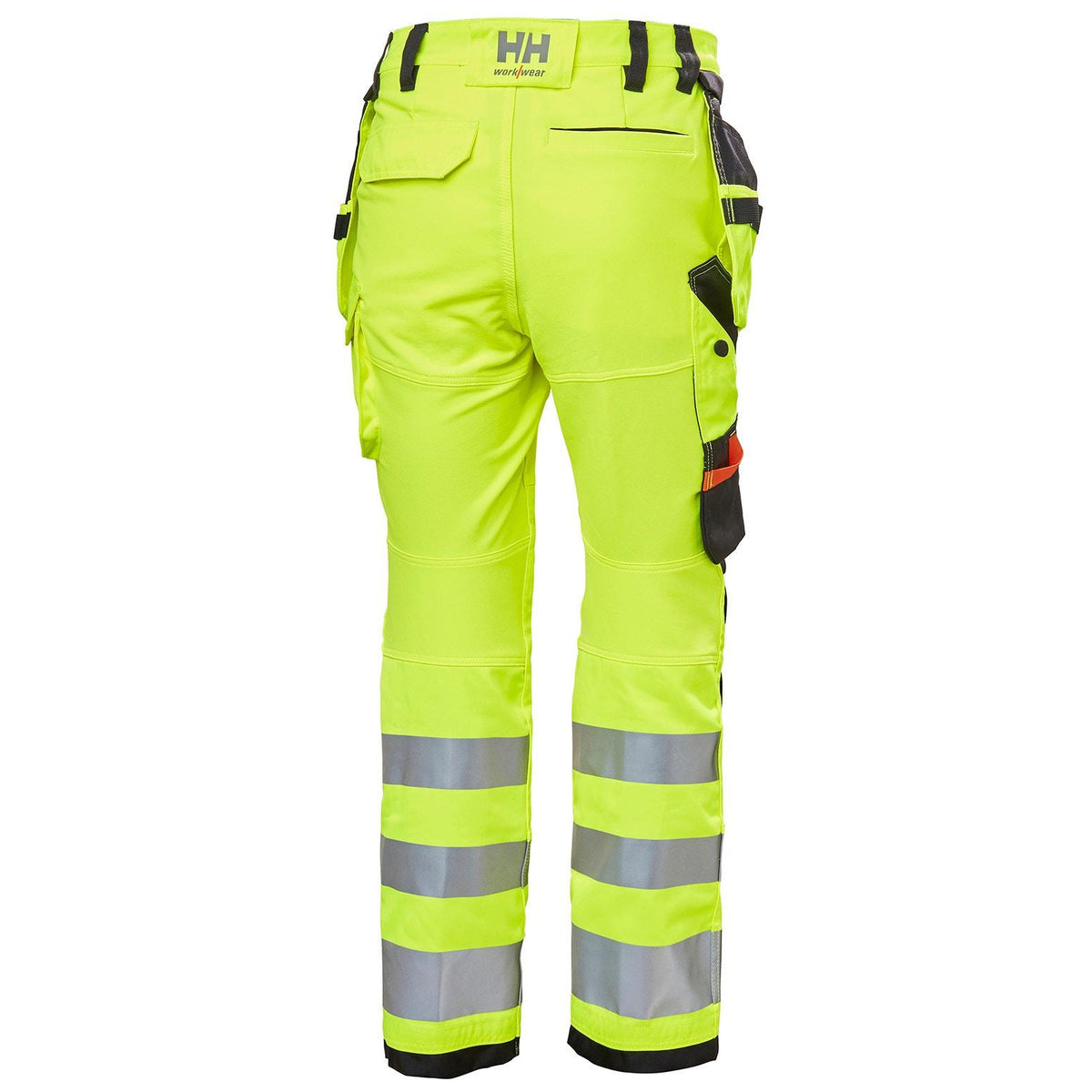 Helly Hansen Work Wear Naisten Luna Huomio Riipputaskuhousut 2 Lk. Luna Hi Vis -riipputaskuhousut talvikayttoon ovat naisten