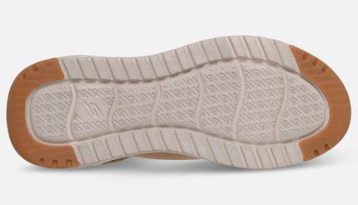 Skechers naisten Slip-ins: On-The-Go Stellar Ariana - Waterproof Beige - 100% vedenpitava paallinen keinomateriaalia -