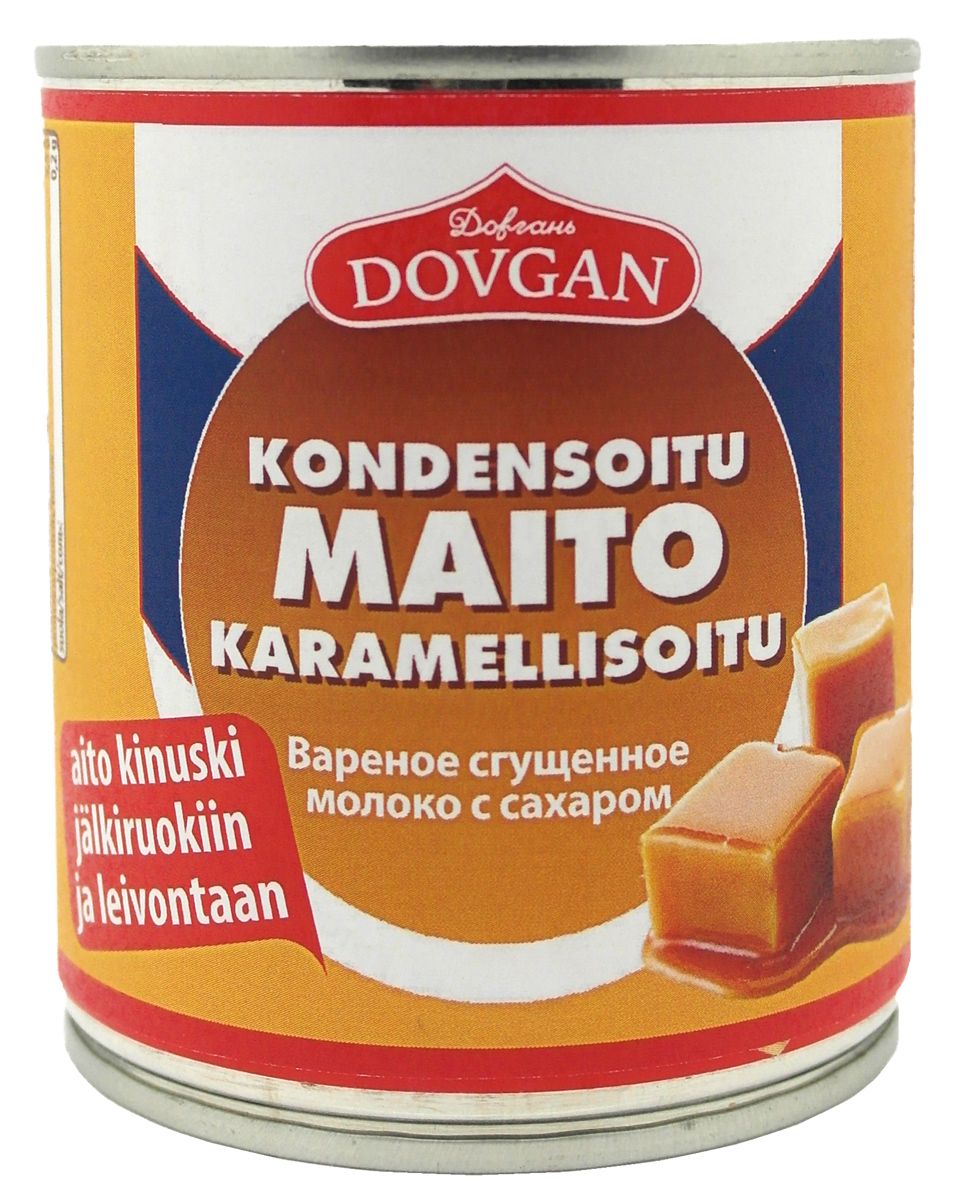 KondensDovgan Kondensoitu maito, karamellisoitu 397 g/307mloitu maito,karamellisoitu 397 g